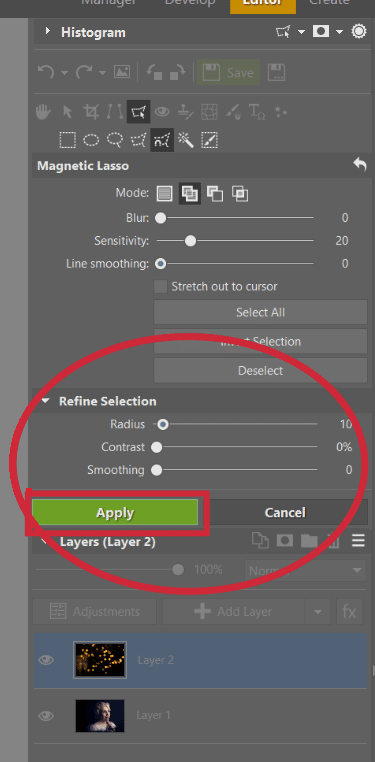 How to Add a Bokeh Overlay