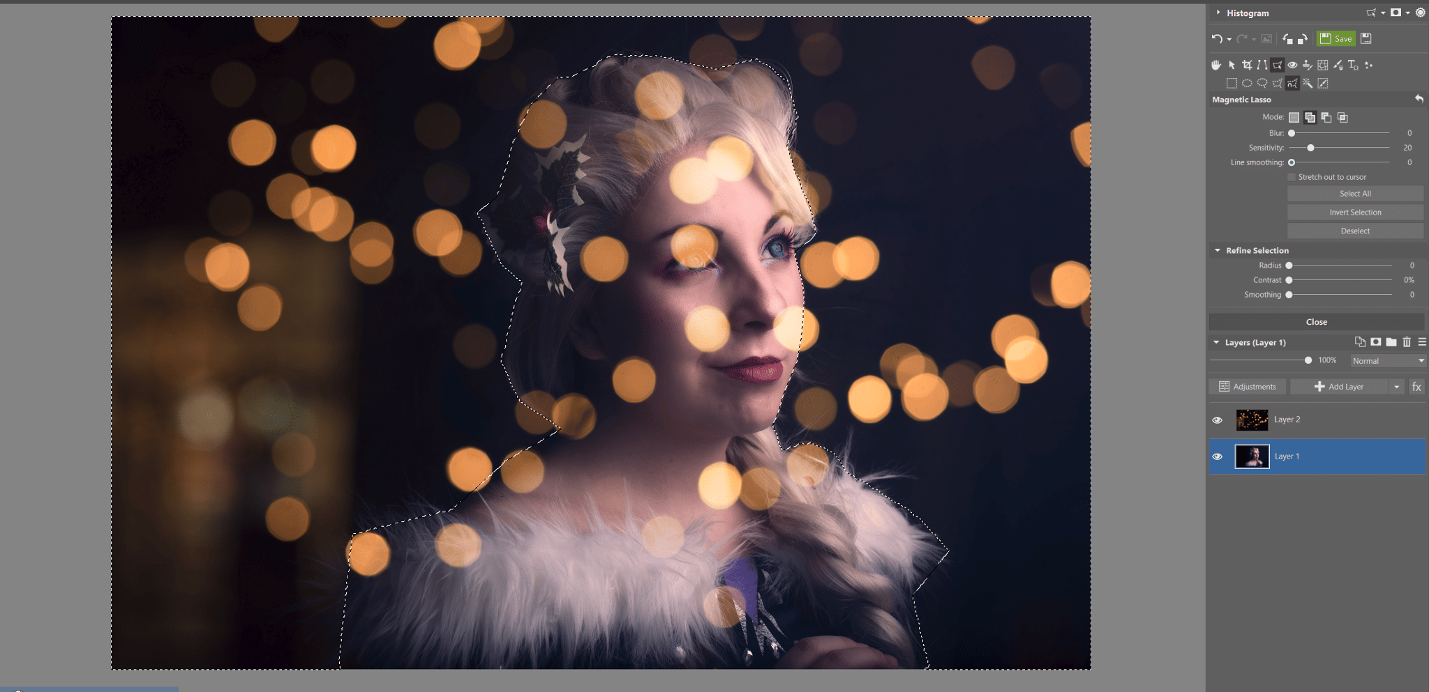 How to Add a Bokeh Overlay