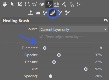 Retouching Problematic Skin