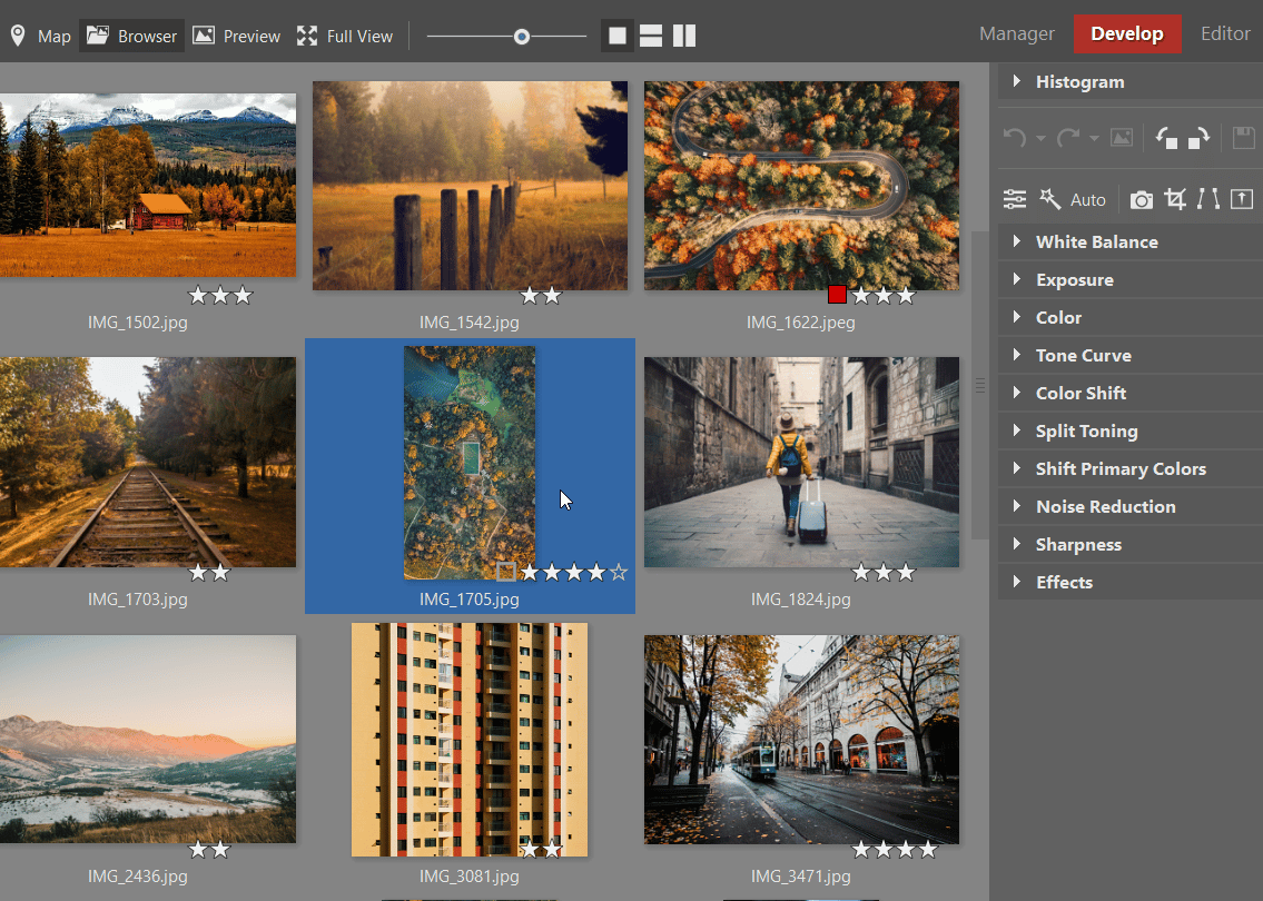 Browser Mode in Develop