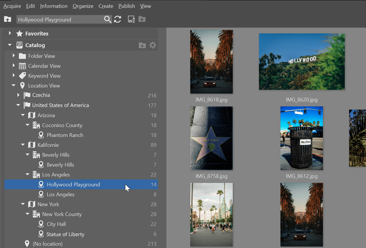 Organize Your Photos Assign GPS Coordinates