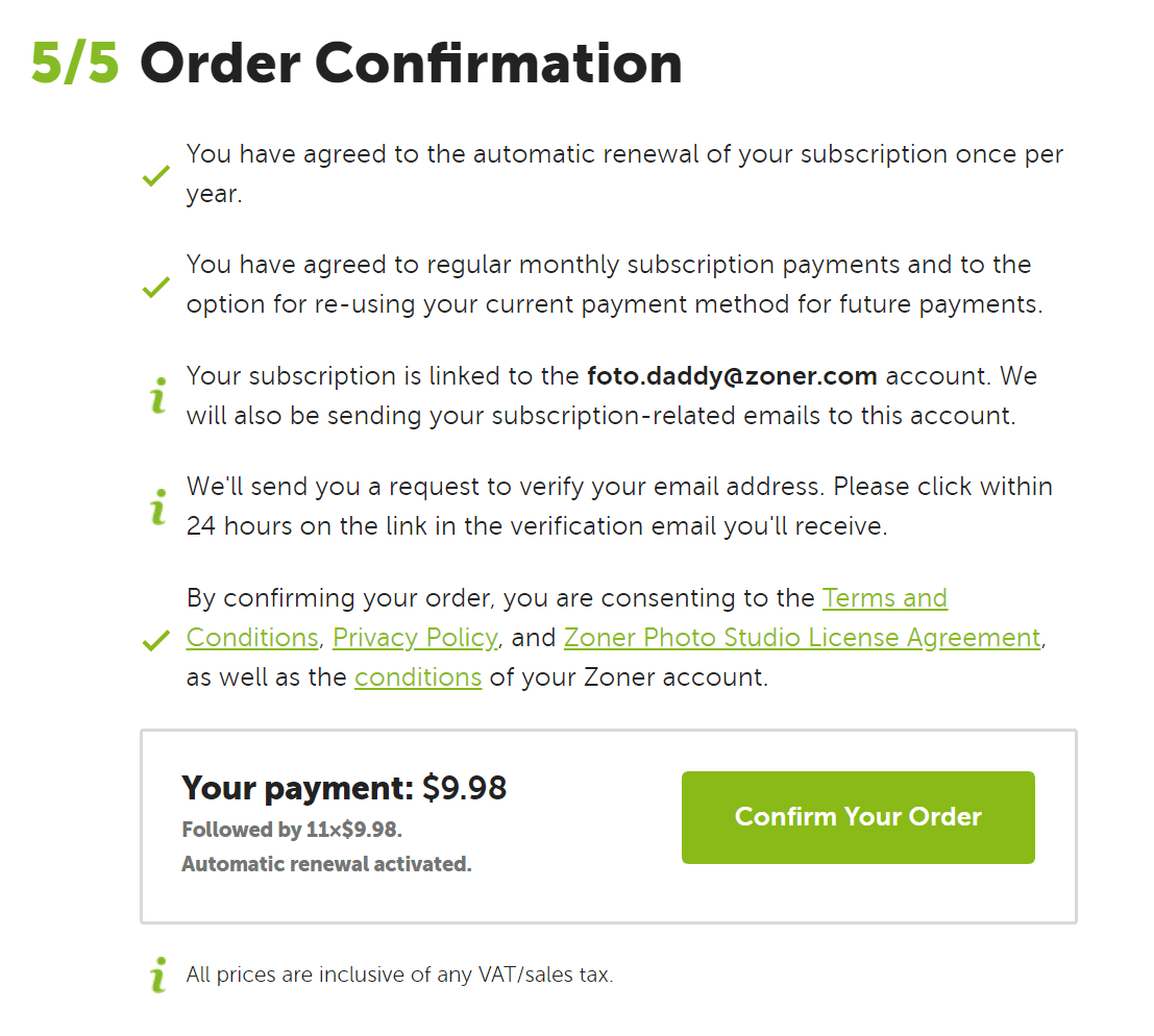 Zoner Studio Family License