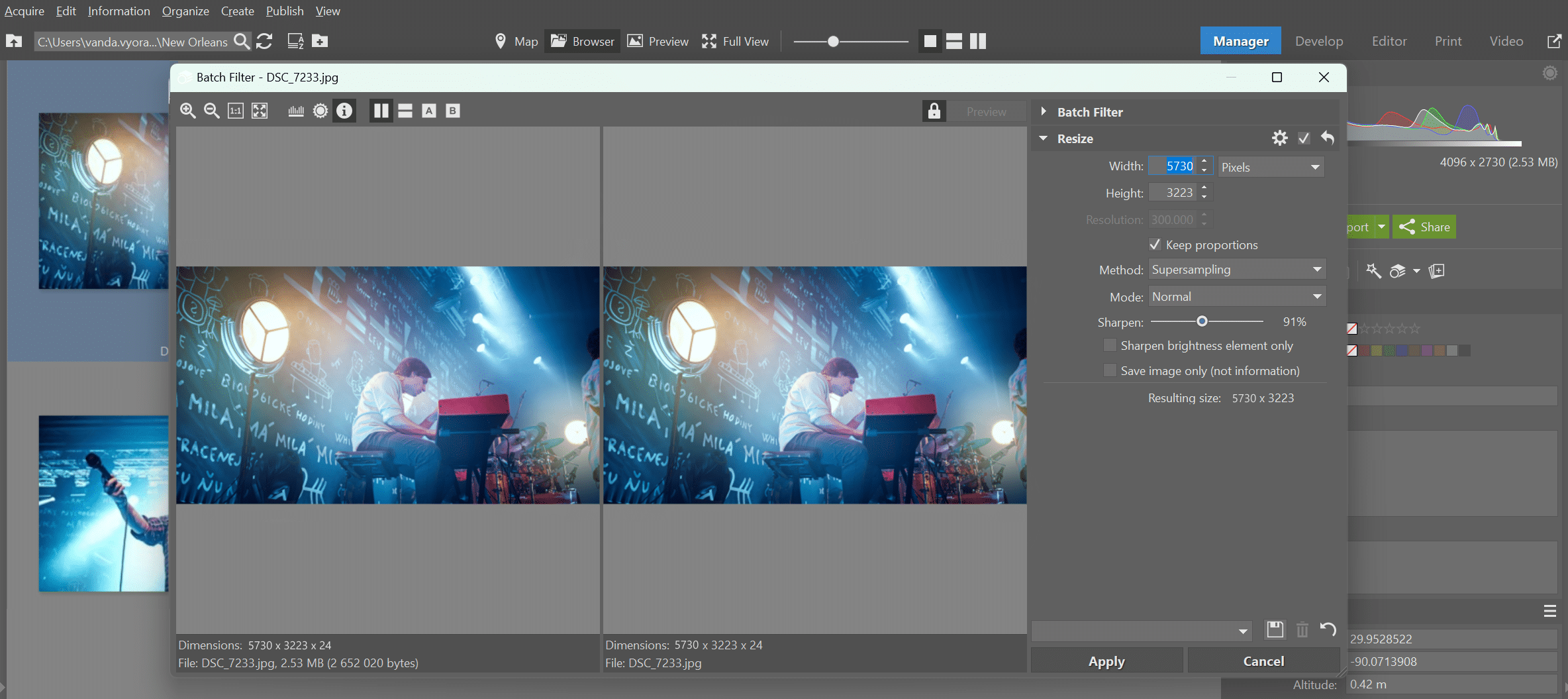 Editing Photos for Your Website