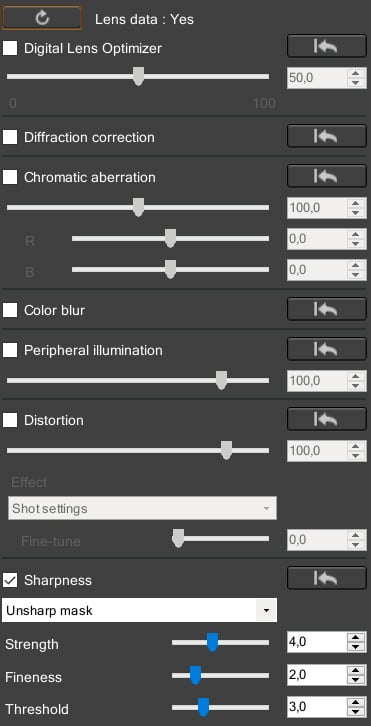 Lens Correction