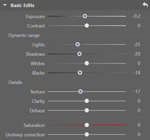 Use Local Adjustments