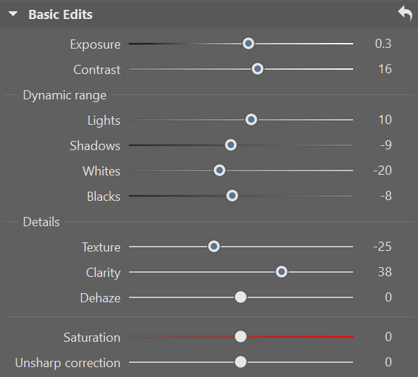 Use Local Adjustments