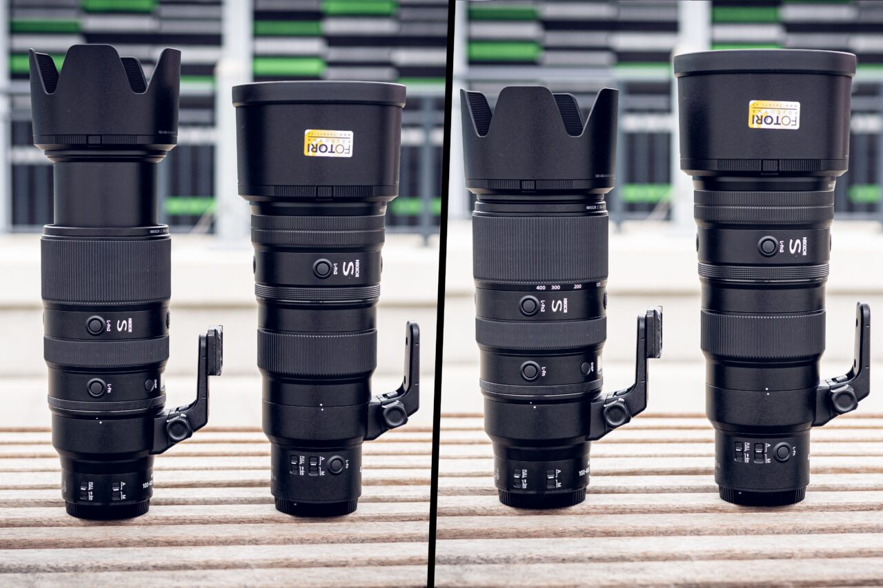 Two Nikon Telephoto Lenses