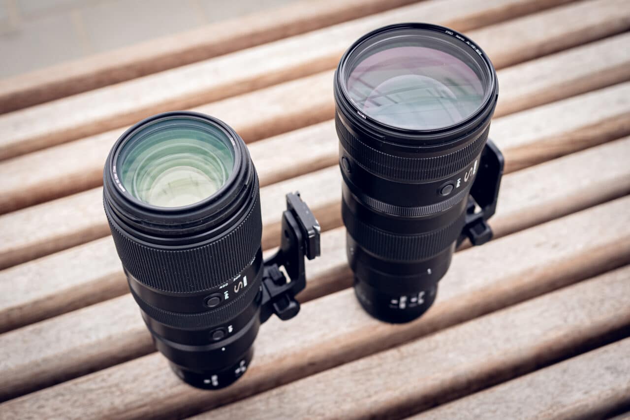 Two Nikon Telephoto Lenses