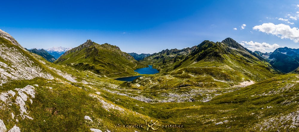 Giglachsee Lakes Panorama