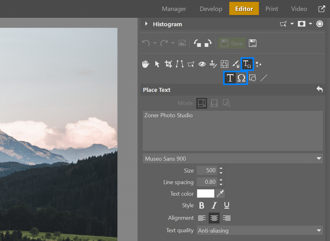 Watermarking Your Photographs