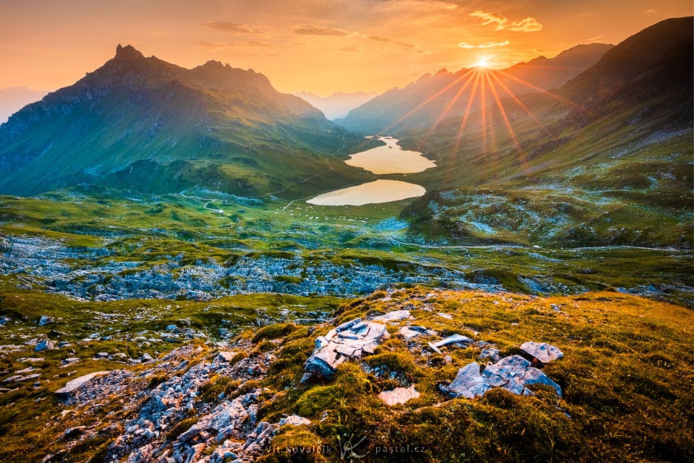 Giglachsee Lakes Panorama