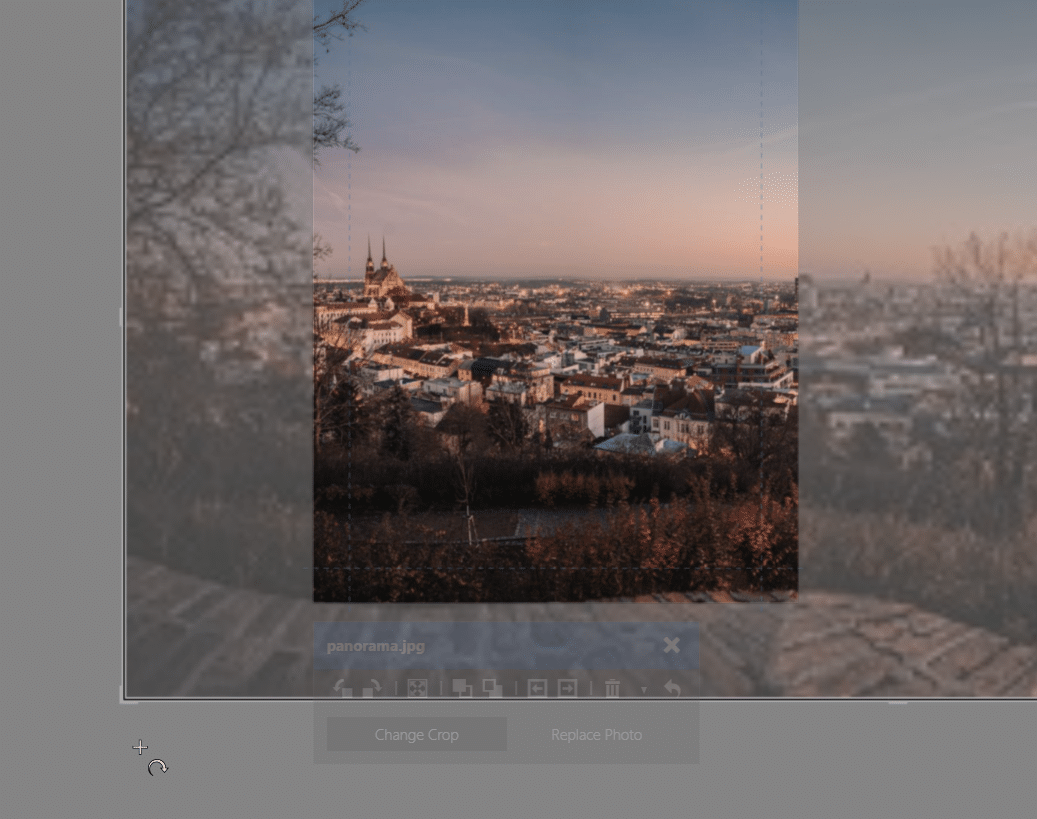 triptych, resize crop