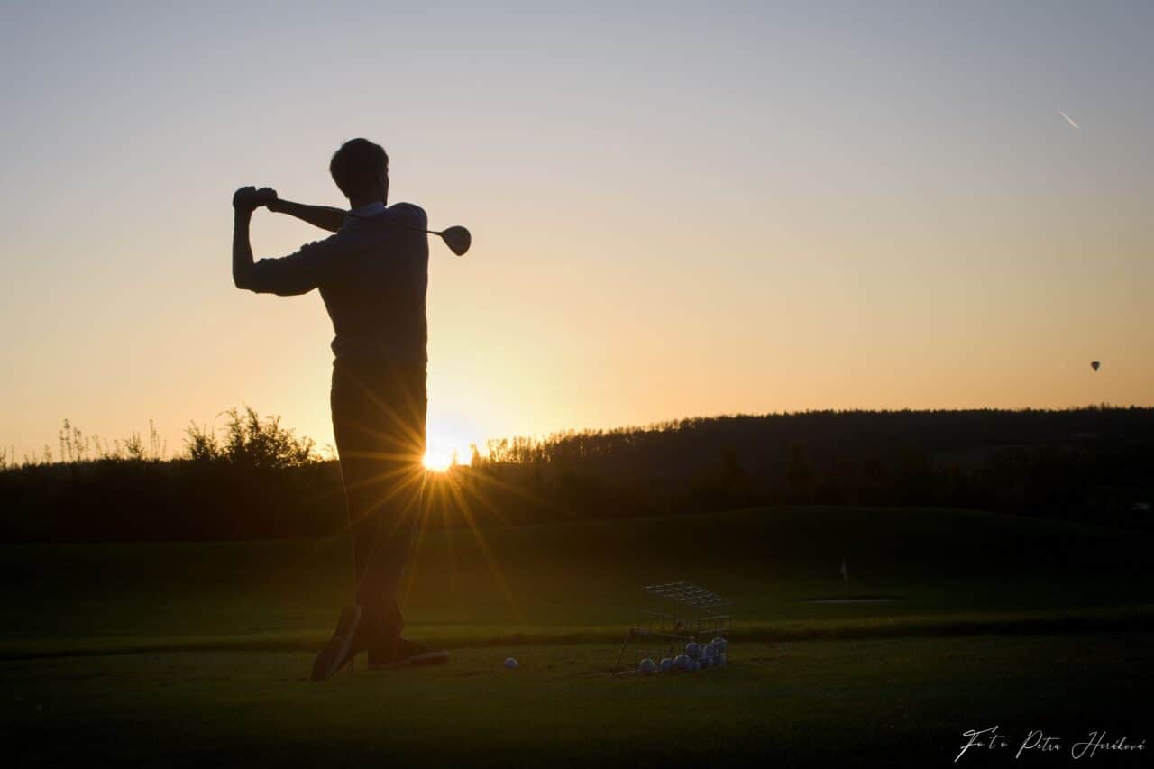 Unique Photography Style, golf silhouette