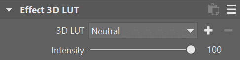The Zoner Studio Spring 2024 Update, effect 3D lut