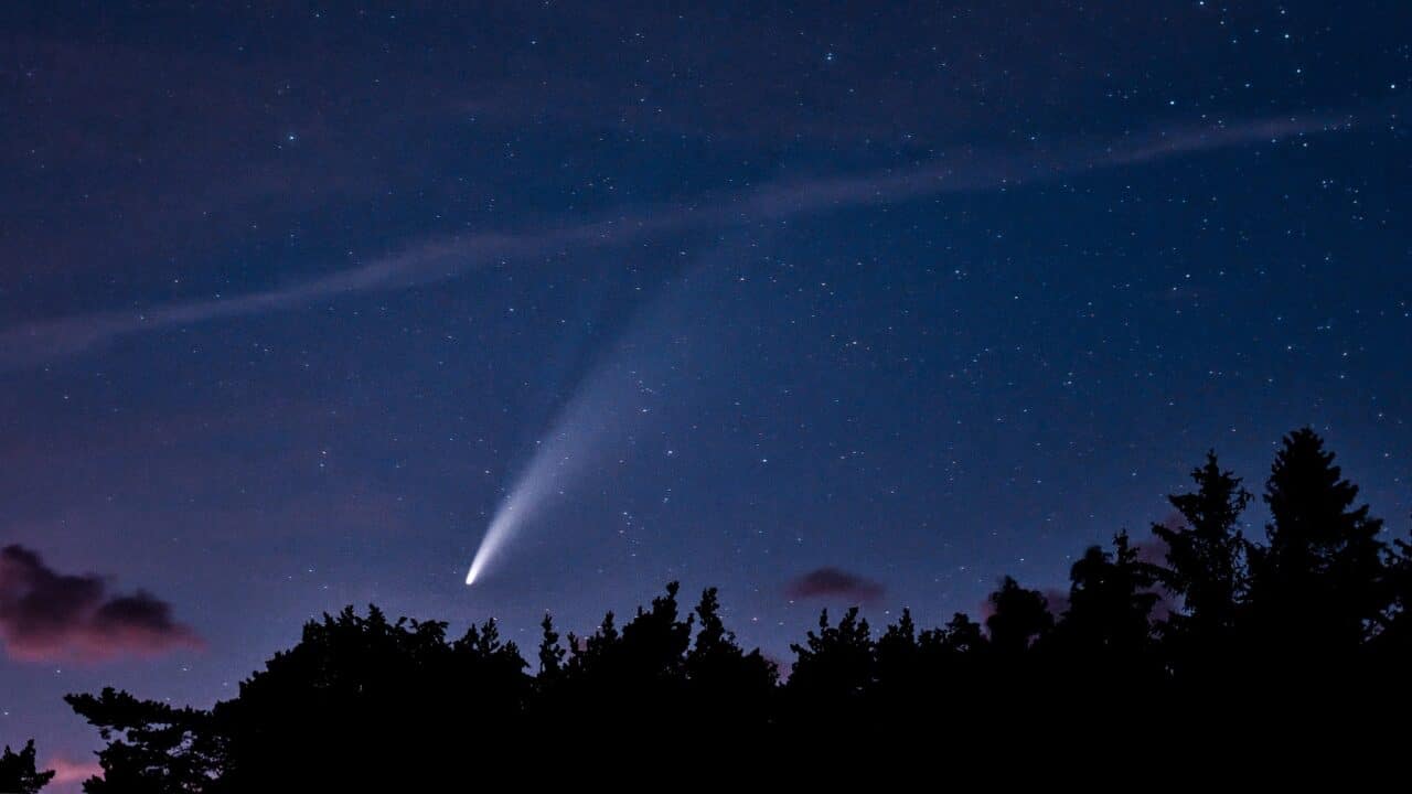 Neowise Comet, Czechia