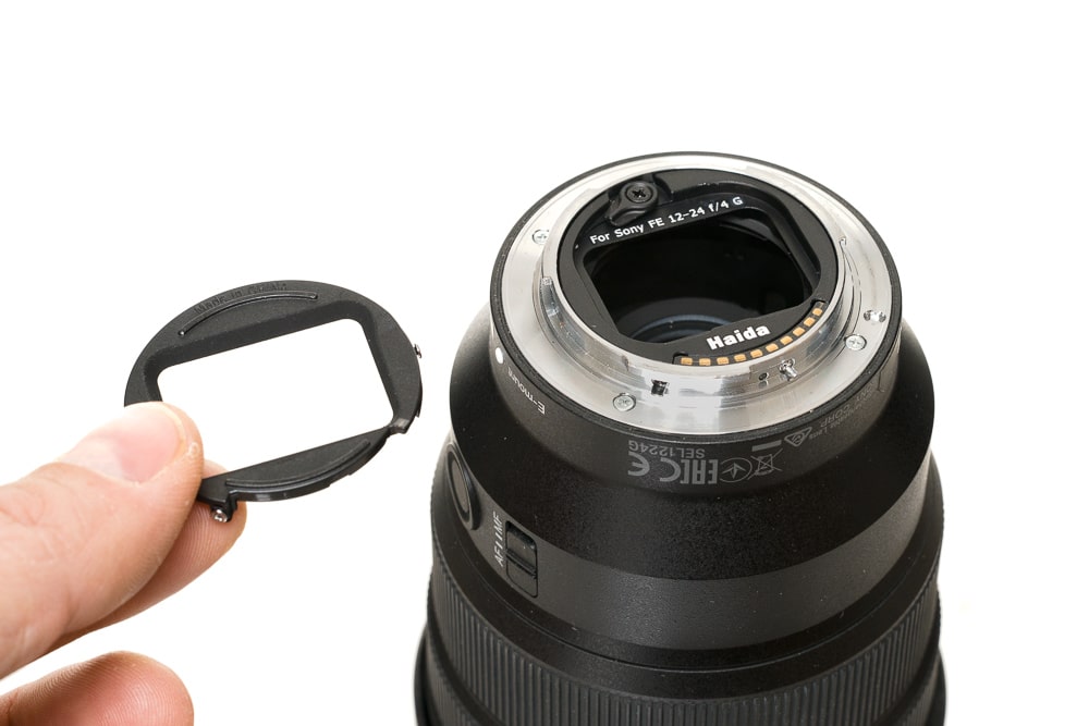 Sony 12-24/4 Lens Review, back piece