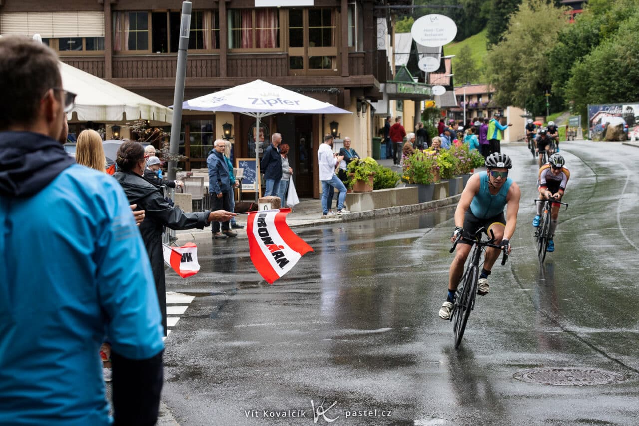 Photograph Bike Races, flag cyclists