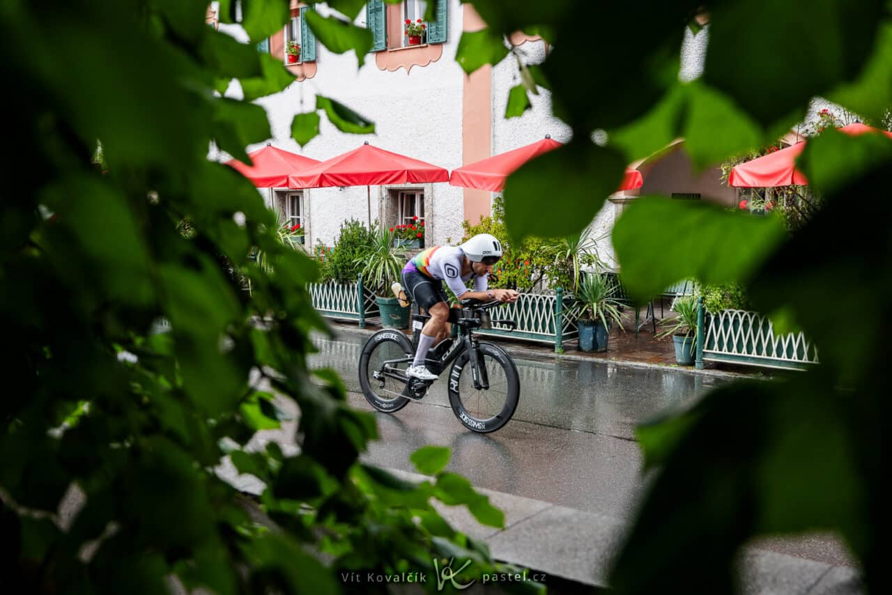 Photograph Bike Races, foreground leave