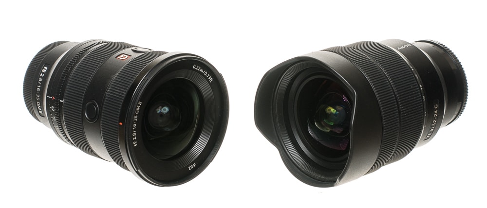 Ultra Wide-Angle Lenses, two lenses