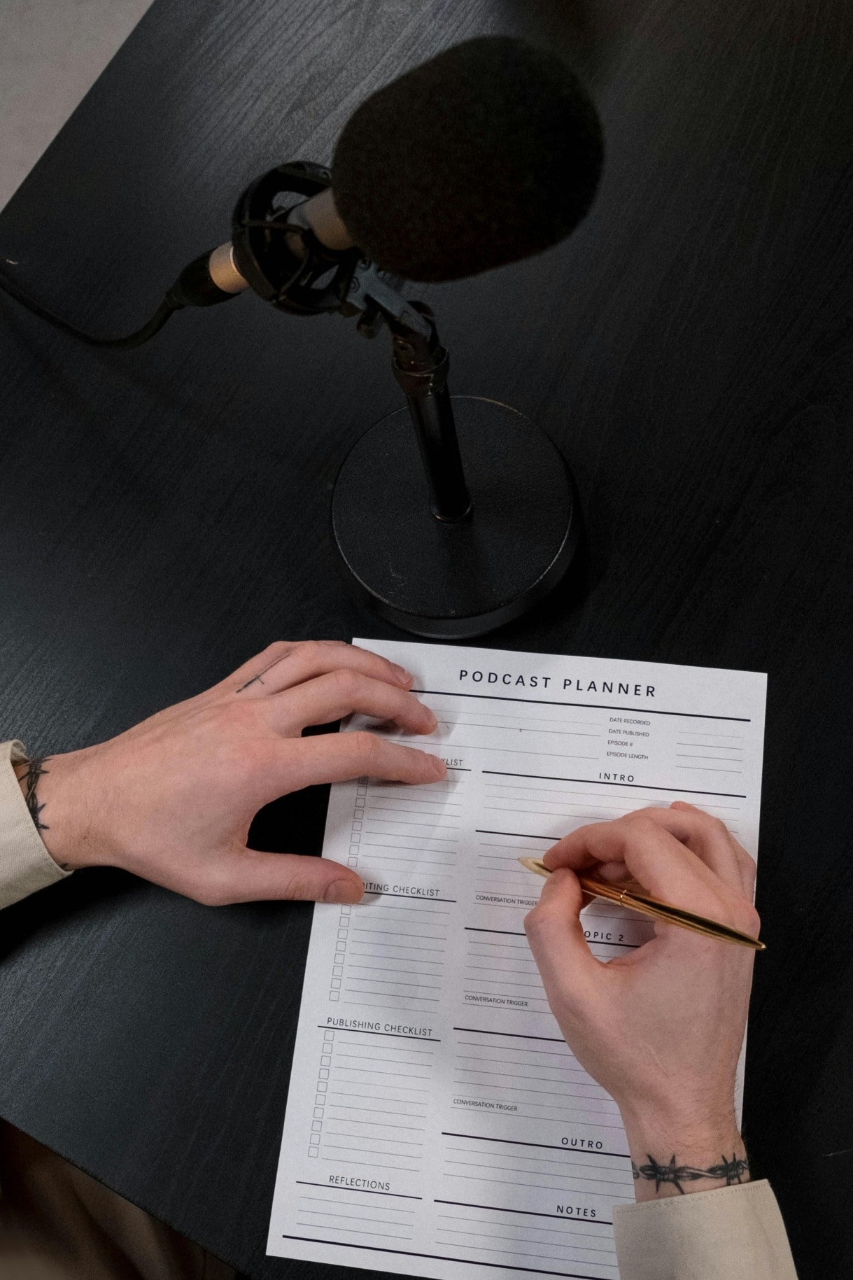 Guide to Podcast Equipment, script