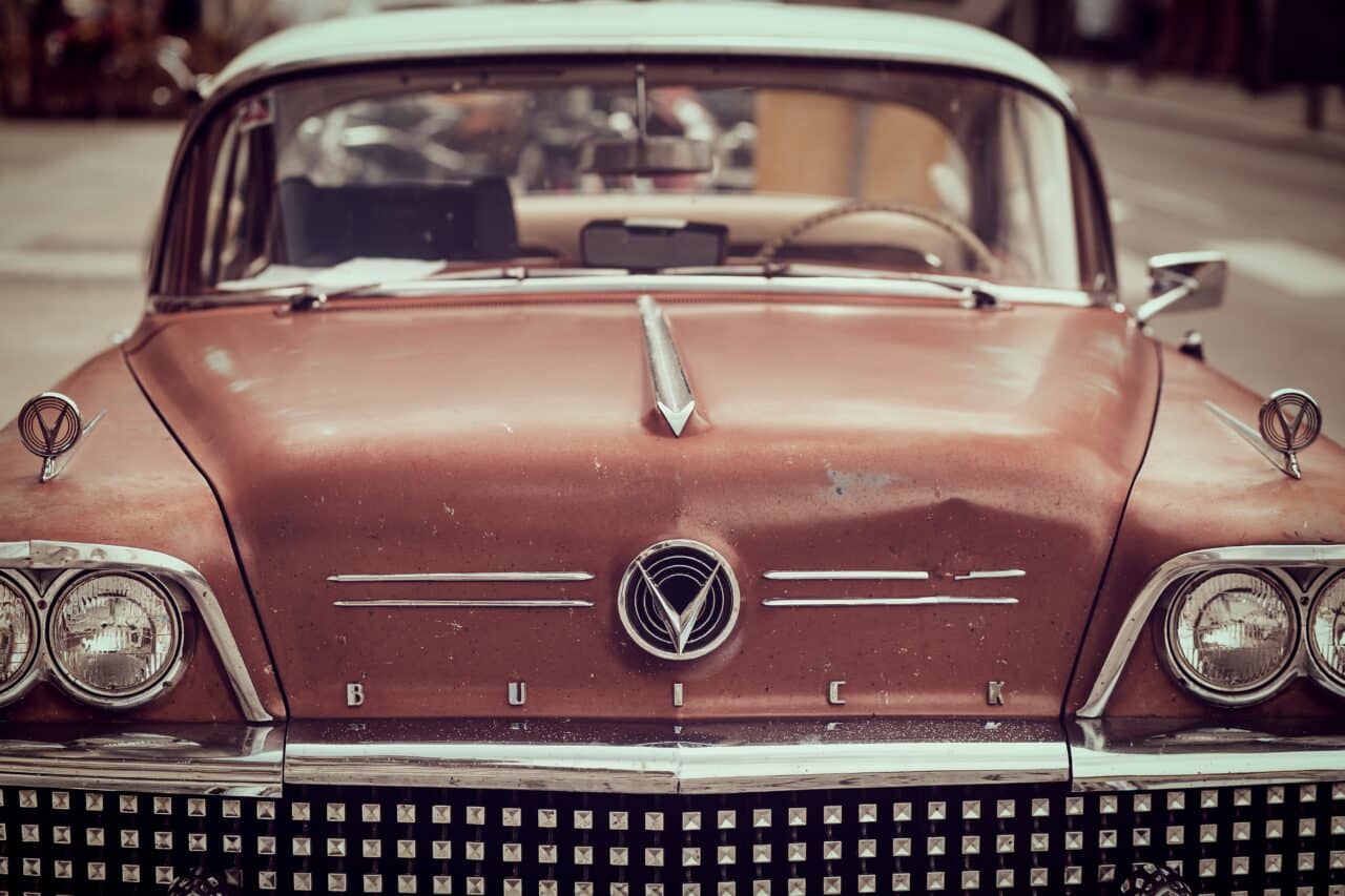 car, View from the front, Buick.