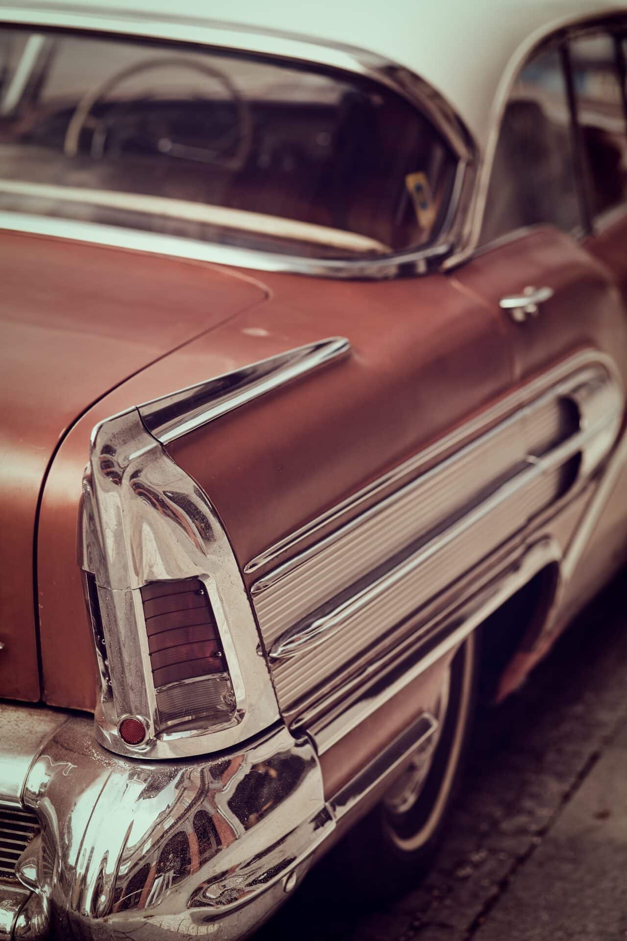 car, Three-quarter view, with nice chrome highlights. 