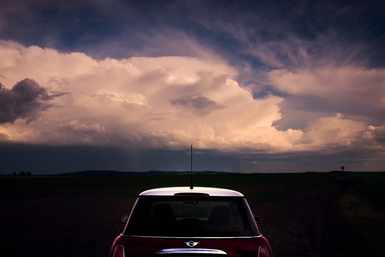 car photo, galerie, View from the back. 