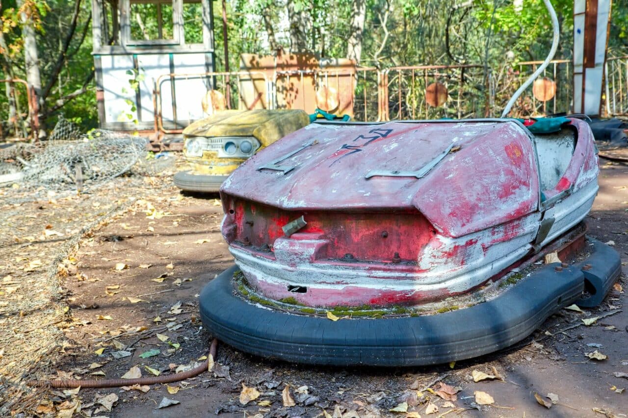 Chornobyl, Pripyat, bumper cars