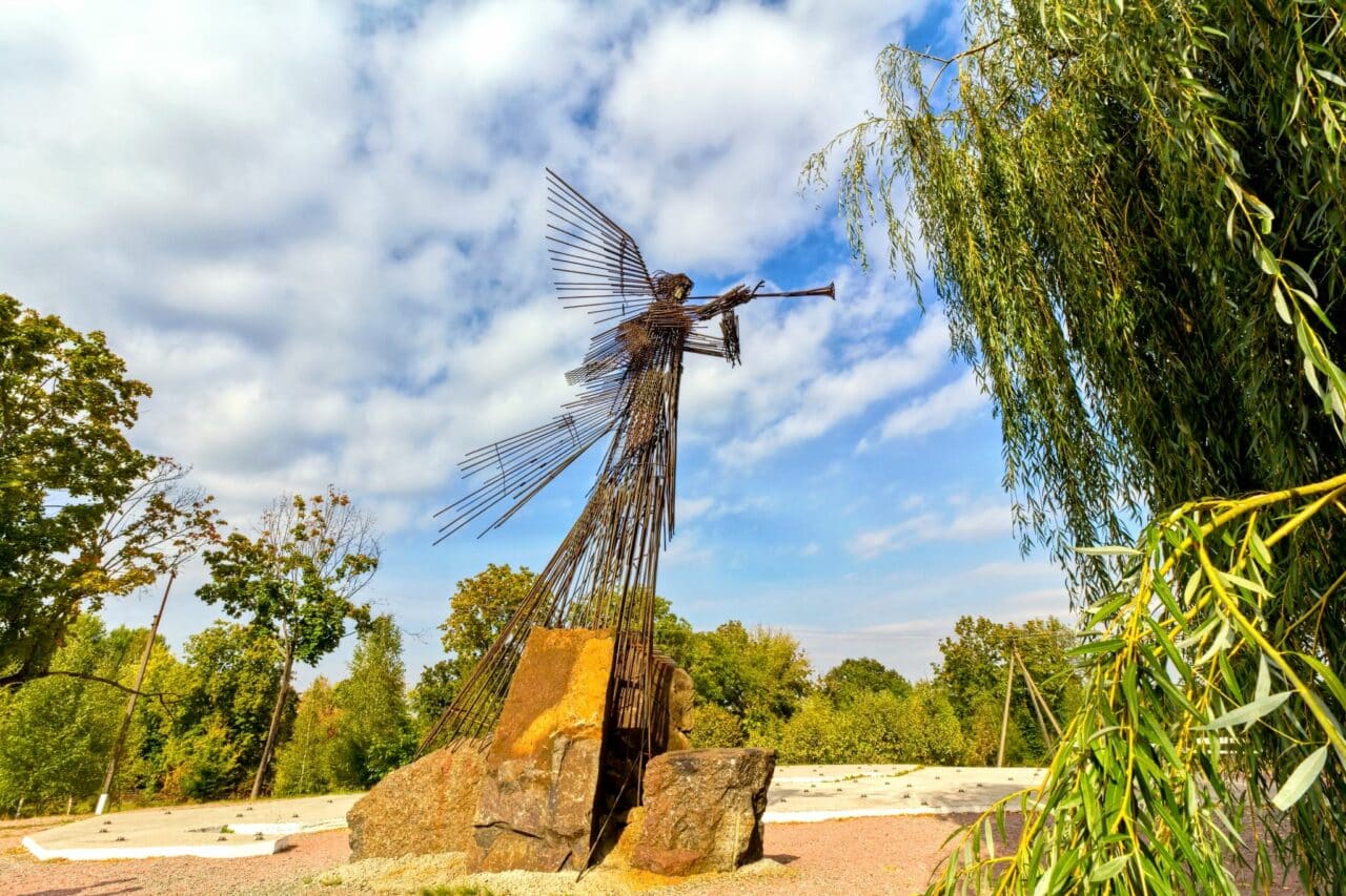 Chornobyl, Monument, Chornobyl Angel of Death.