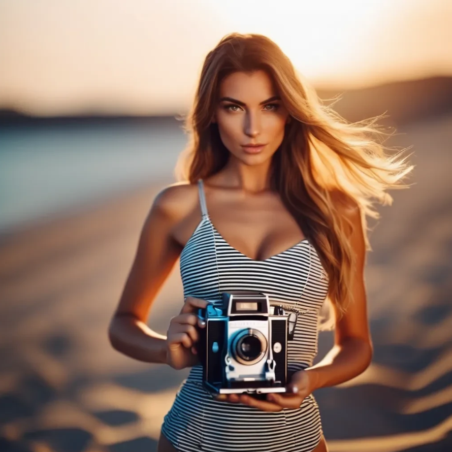 Clichés in Portrait Photography, AI illustration photo