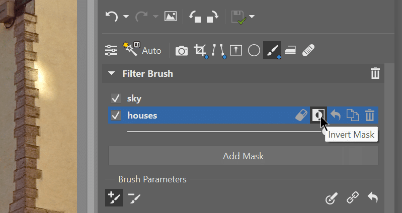 How To Save Backlit Photos, invert mask