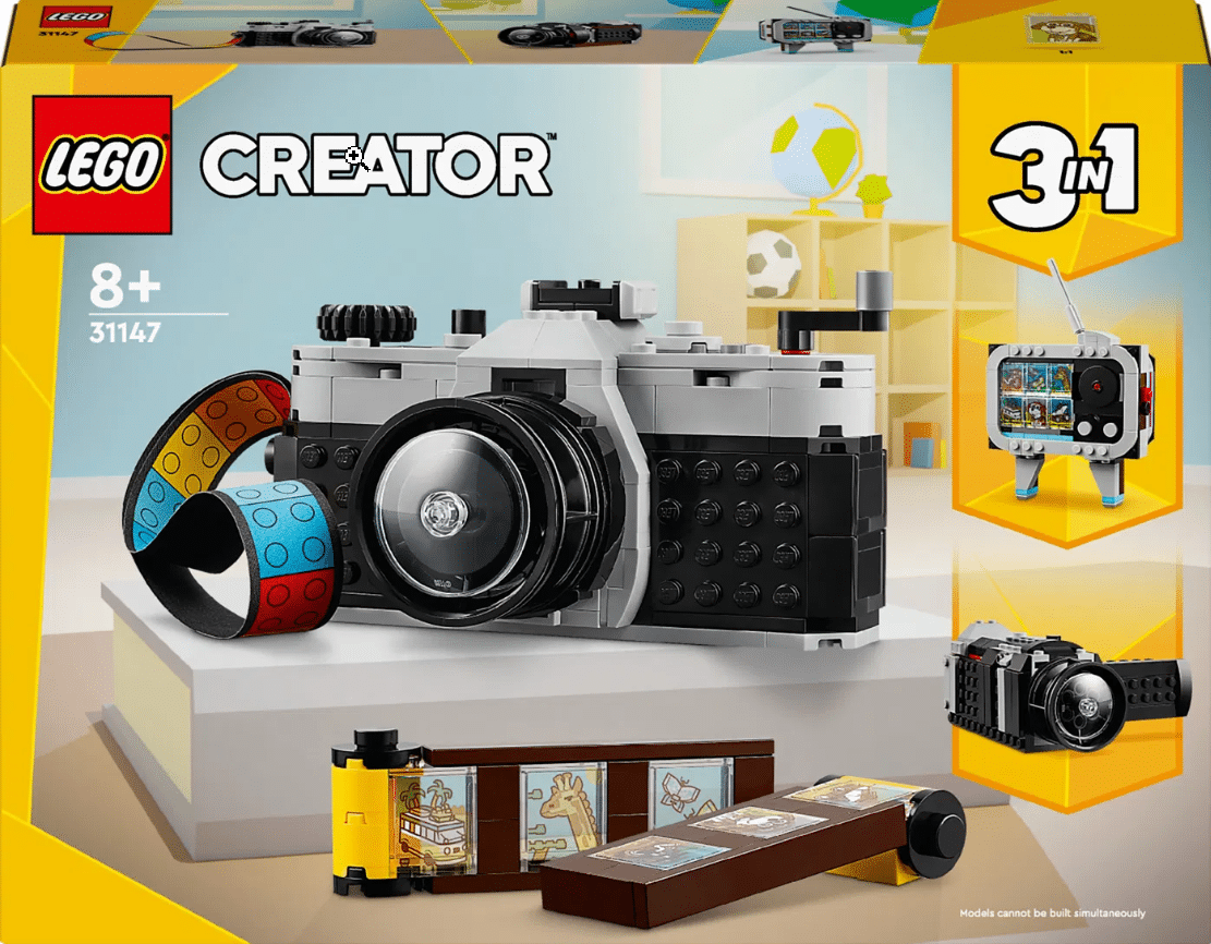 Holiday Gift, lego camera 3in1