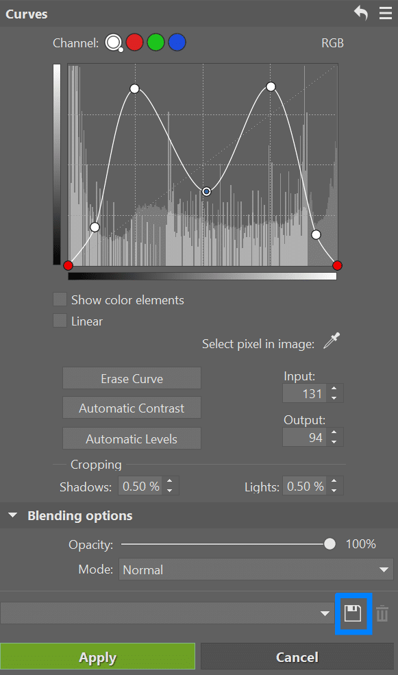 Unique Photo Editing with Solarization, save preset