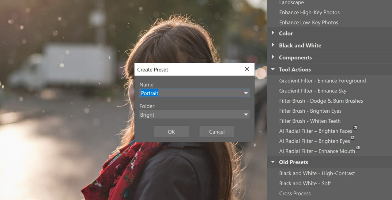 Part 3 The Develop Module, create preset