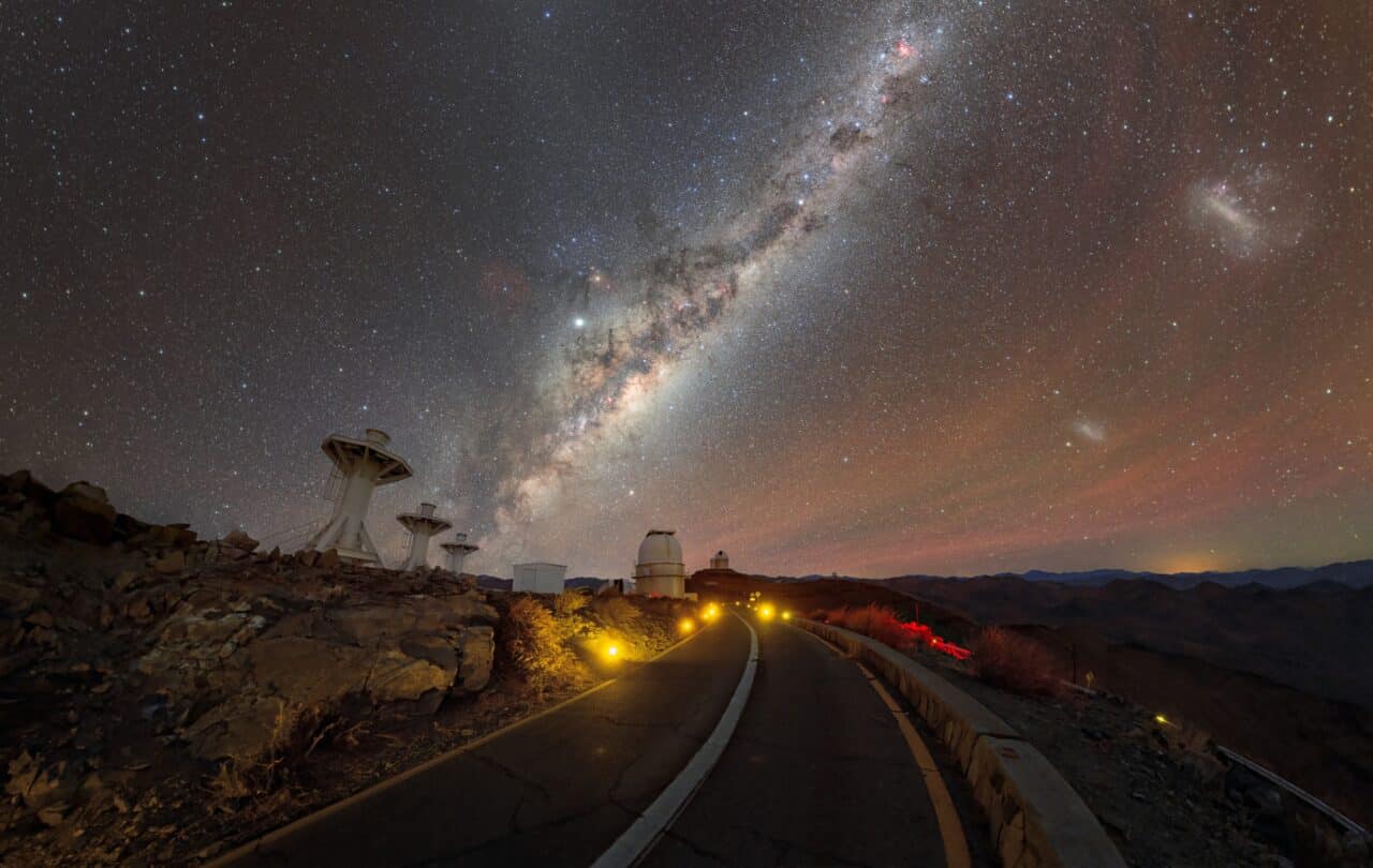 Interview with Petr Horálek, Milky Way over ESO’s La Silla Observatory in Chile