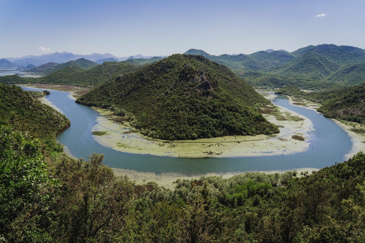 © Ondrej Čechvala, view of Pavlova Strana near the town of Rijeka Crnojevića, Skadar Lake, Montenegro