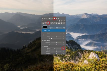 Blown highlights in your photos? Learn how to deal with them in Zoner Studio